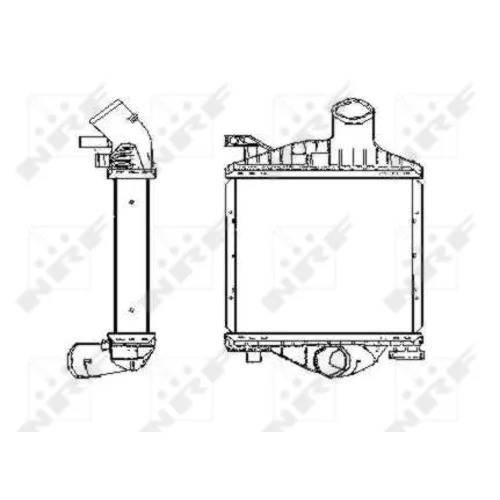 Chladič plniaceho vzduchu NRF 30423 - obr. 4