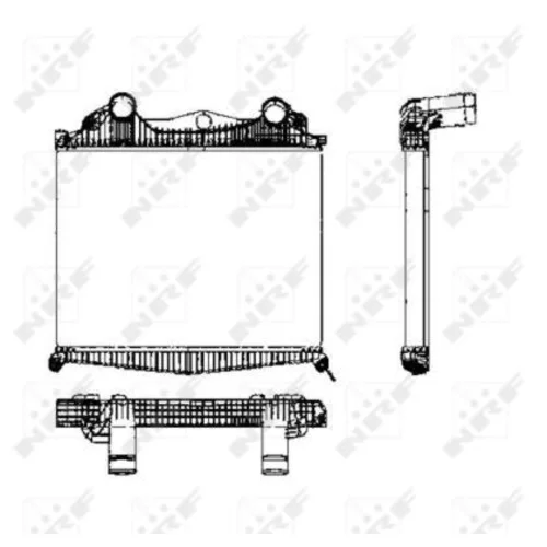 Chladič plniaceho vzduchu NRF 30449 - obr. 4