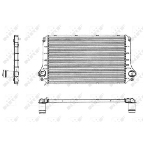 Chladič plniaceho vzduchu NRF 30784 - obr. 3