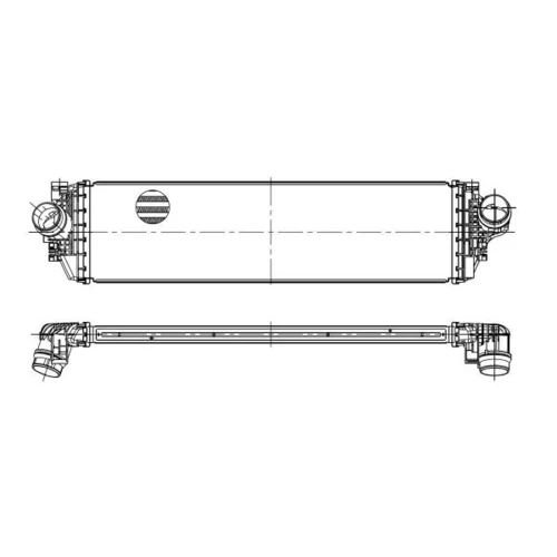 Chladič plniaceho vzduchu NRF 309120