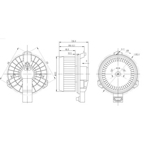 Vnútorný ventilátor NRF 34523 - obr. 4