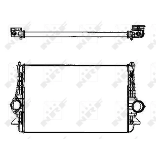 Chladič plniaceho vzduchu NRF 30166 - obr. 4