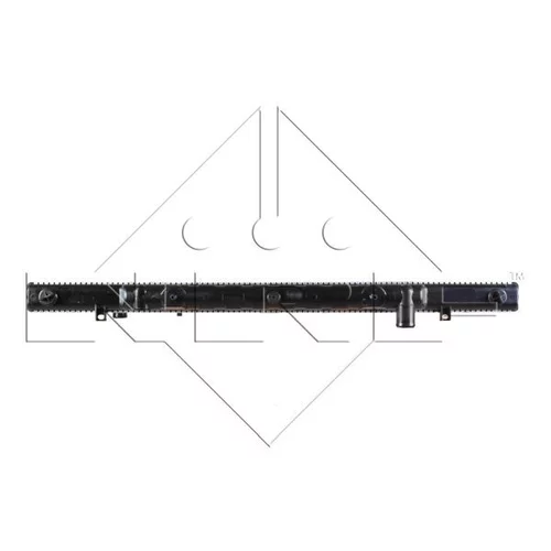 Chladič motora 53830 /NRF/ - obr. 2