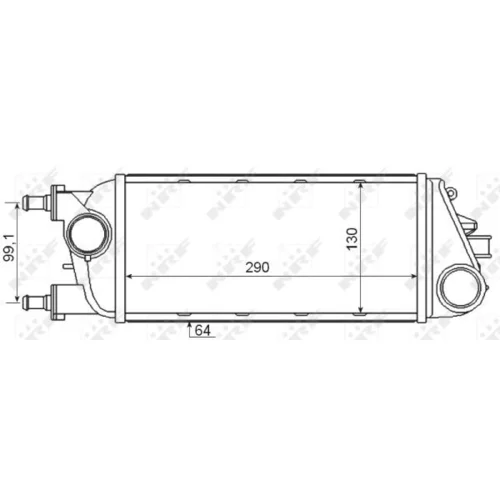 Chladič plniaceho vzduchu 30348 /NRF/ - obr. 4