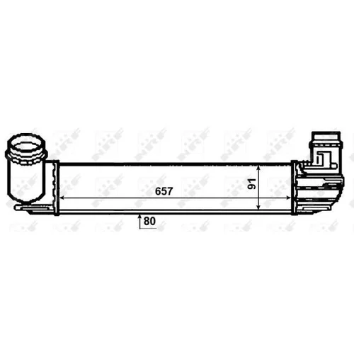 Chladič plniaceho vzduchu NRF 30481 - obr. 4