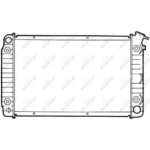 Chladič motora NRF 50353 - obr. 4