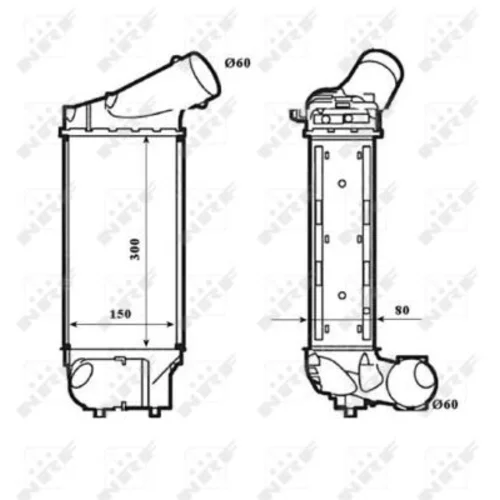 Chladič plniaceho vzduchu 30195 /NRF/ - obr. 4