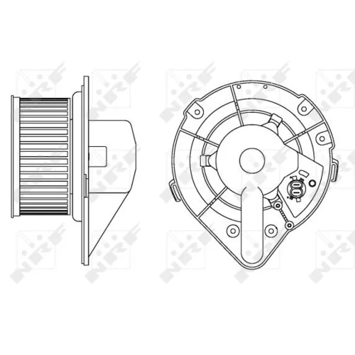 Vnútorný ventilátor NRF 34164 - obr. 4