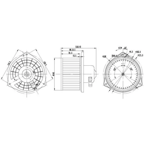 Vnútorný ventilátor NRF 34487 - obr. 4