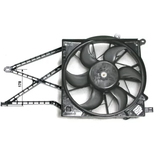 Ventilátor chladenia motora NRF 47582 - obr. 1