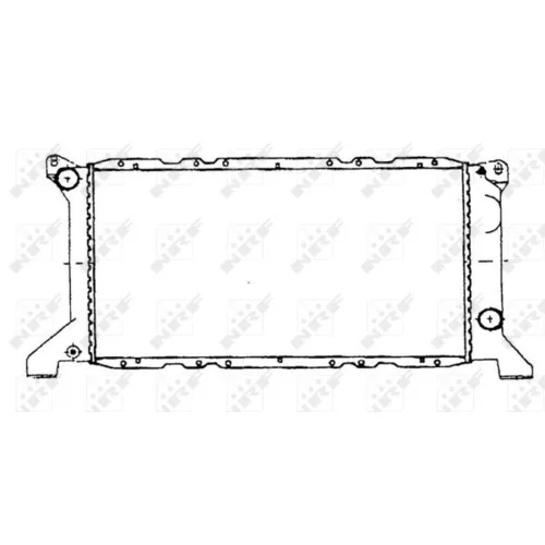 Chladič motora NRF 507373