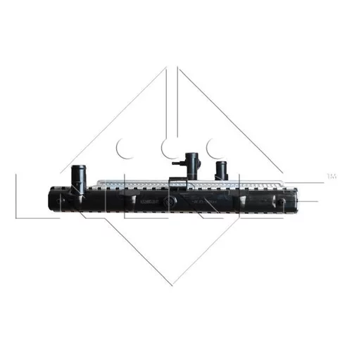 Chladič motora NRF 58187 - obr. 2