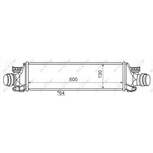 Chladič plniaceho vzduchu NRF 30351 - obr. 4