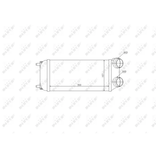 Chladič plniaceho vzduchu NRF 30904 - obr. 4