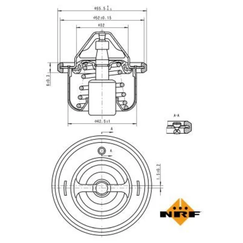 Termostat chladenia 725127 /NRF/ - obr. 4