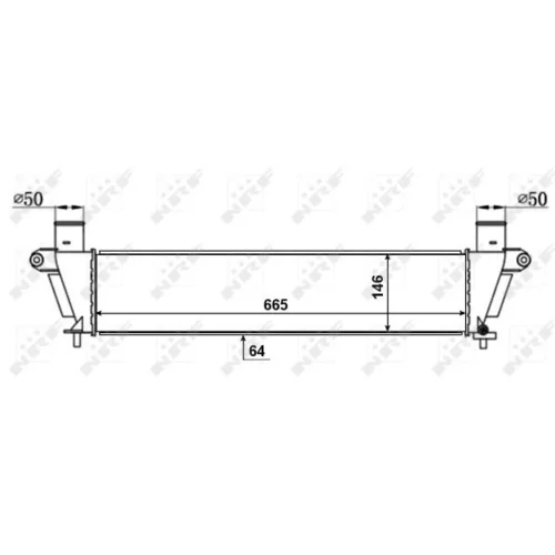 Chladič plniaceho vzduchu NRF 30367 - obr. 4