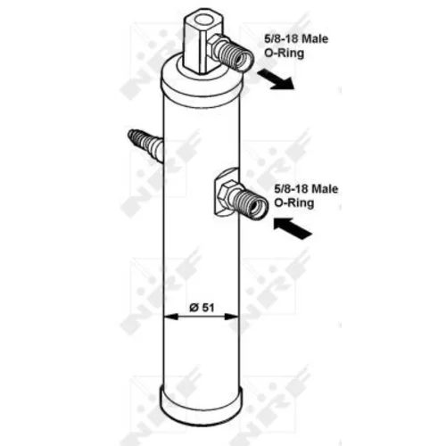 vysúšač klimatizácie NRF 33022 - obr. 4