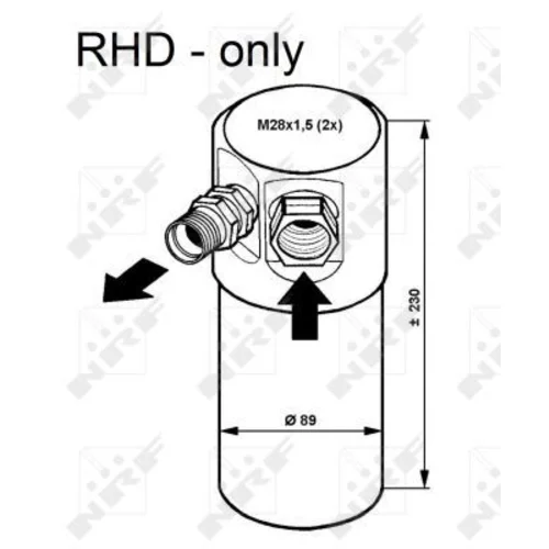 Vysúšač klimatizácie 33082 /NRF/ - obr. 4