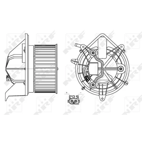 Vnútorný ventilátor NRF 34157 - obr. 4