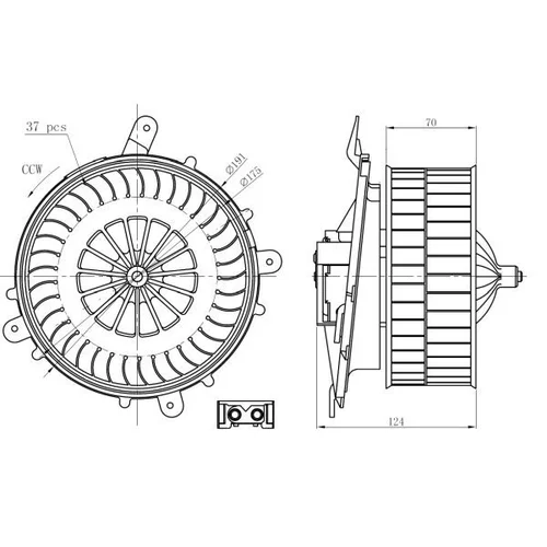 Vnútorný ventilátor NRF 34278 - obr. 4