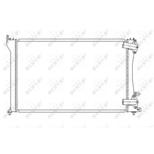 Chladič motora NRF 58251