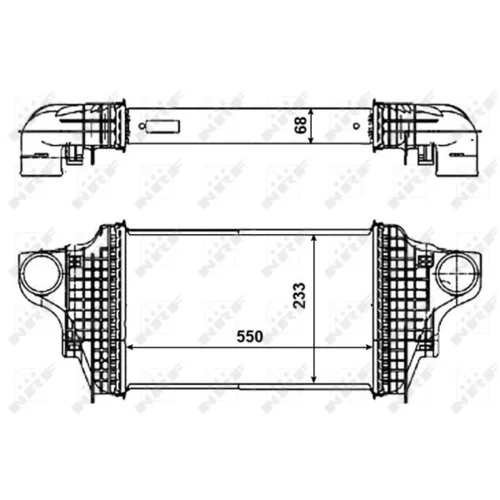 Chladič plniaceho vzduchu NRF 30464 - obr. 4