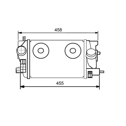 Chladič plniaceho vzduchu NRF 30549 - obr. 4