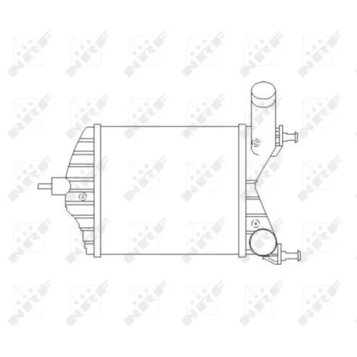 Chladič plniaceho vzduchu NRF 30862 - obr. 4