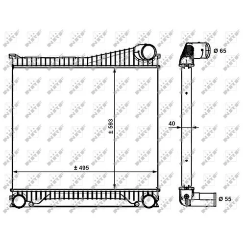 Chladič plniaceho vzduchu NRF 30913 - obr. 4