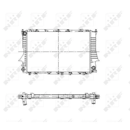 Chladič motora NRF 51320 - obr. 4