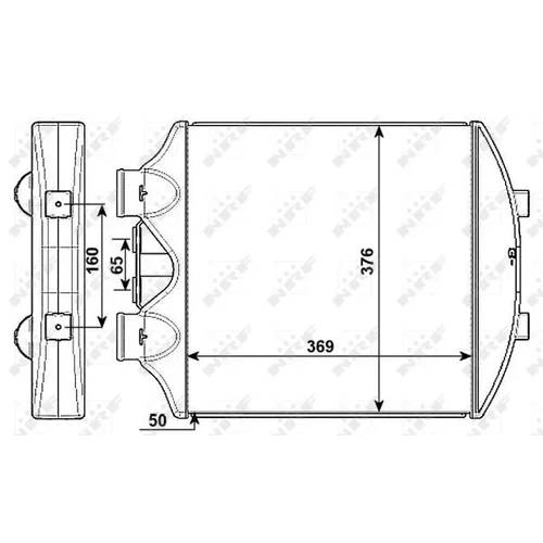 Chladič plniaceho vzduchu NRF 30236 - obr. 4