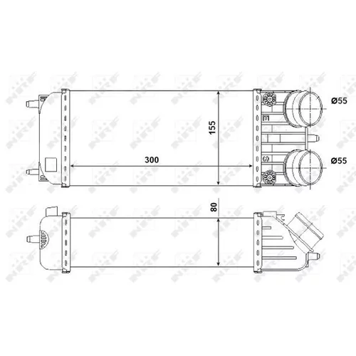 Chladič plniaceho vzduchu 30543 /NRF/ - obr. 4