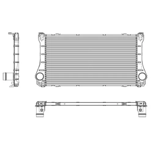 Chladič plniaceho vzduchu NRF 30786 - obr. 4