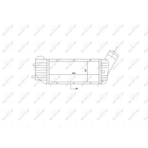 Chladič plniaceho vzduchu NRF 30894 - obr. 4