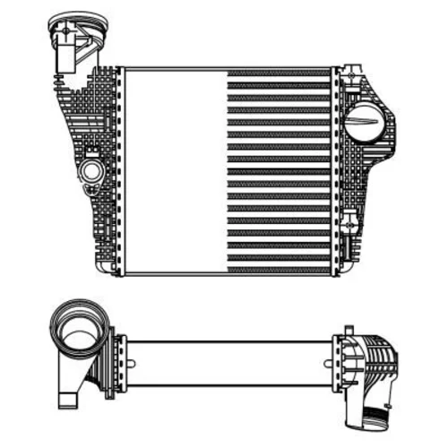 Chladič plniaceho vzduchu NRF 309025