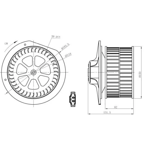 Vnútorný ventilátor 34288 /NRF/ - obr. 4