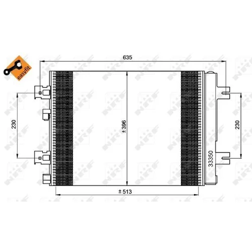 Kondenzátor klimatizácie NRF 35947 - obr. 4