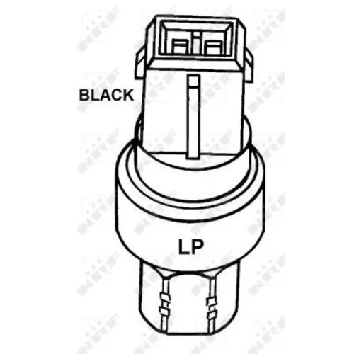 Tlakový spínač klimatizácie NRF 38911 - obr. 4