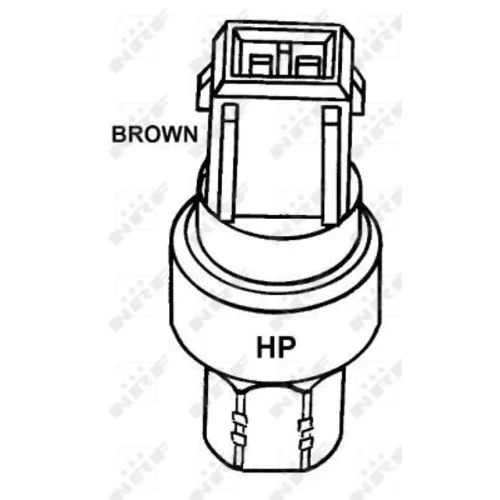 Tlakový spínač klimatizácie NRF 38913 - obr. 4