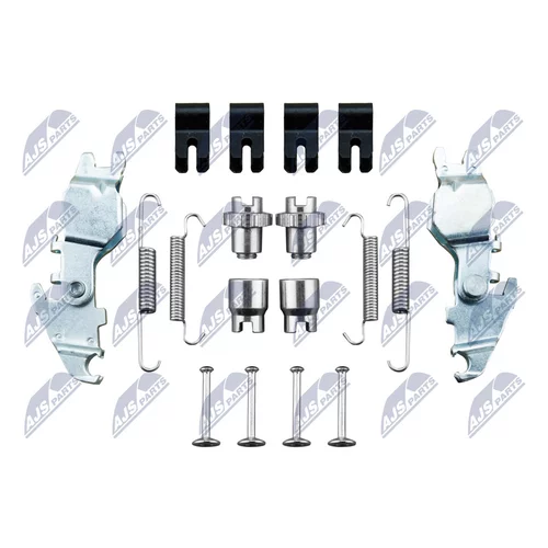 Sada príslušenstva čeľustí parkovacej brzdy NTY HSR-LR-000