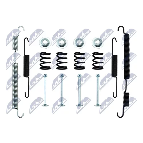 Sada príslušenstva čeľustí parkovacej brzdy NTY HSR-KA-301