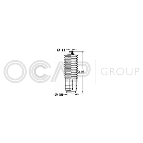 Manžeta riadenia OCAP 1211231
