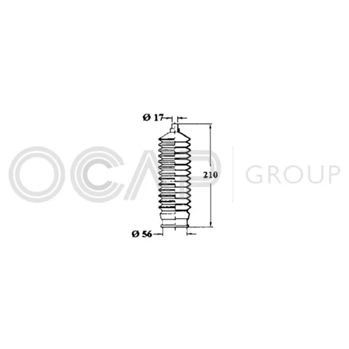 Manžeta riadenia OCAP 1211337