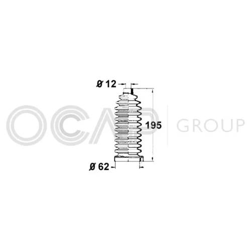 Manžeta riadenia OCAP 1211286