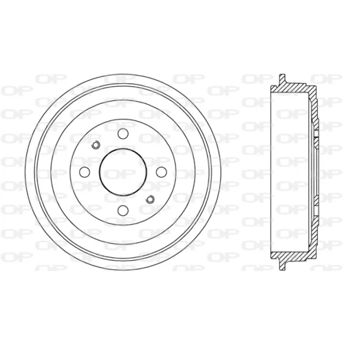 Brzdový bubon OPEN PARTS BAD9089.10
