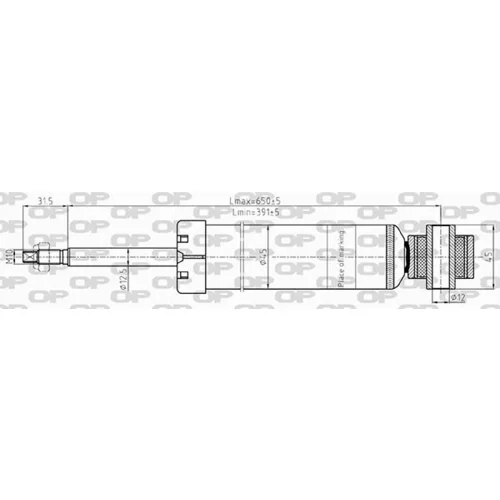 Tlmič pérovania SAB8612.32 (OPEN PARTS)