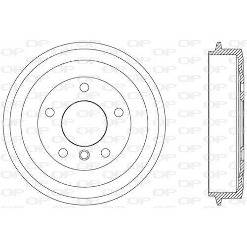 Brzdový bubon OPEN PARTS BAD9005.10