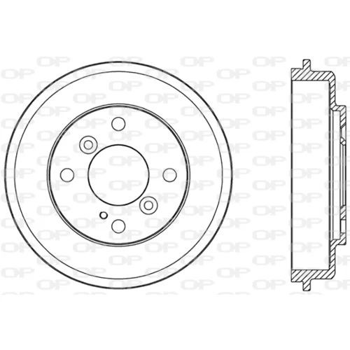 Brzdový bubon OPEN PARTS BAD9084.10