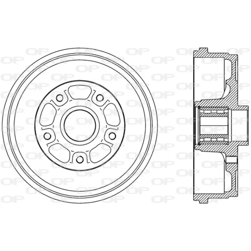 Brzdový bubon OPEN PARTS BAD9092.31