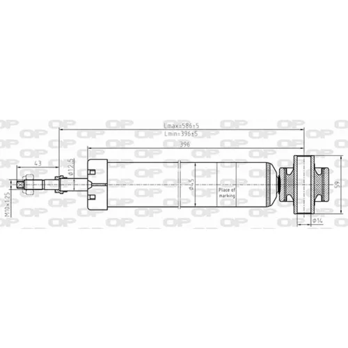 Tlmič pérovania SAB8631.32 (OPEN PARTS)